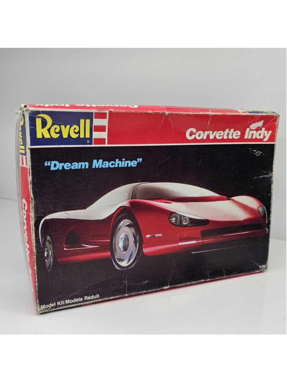 Revell 1/25 Scale Corvette Indy Dream Machine Model Kit 7108 Vintage 1989 USA
